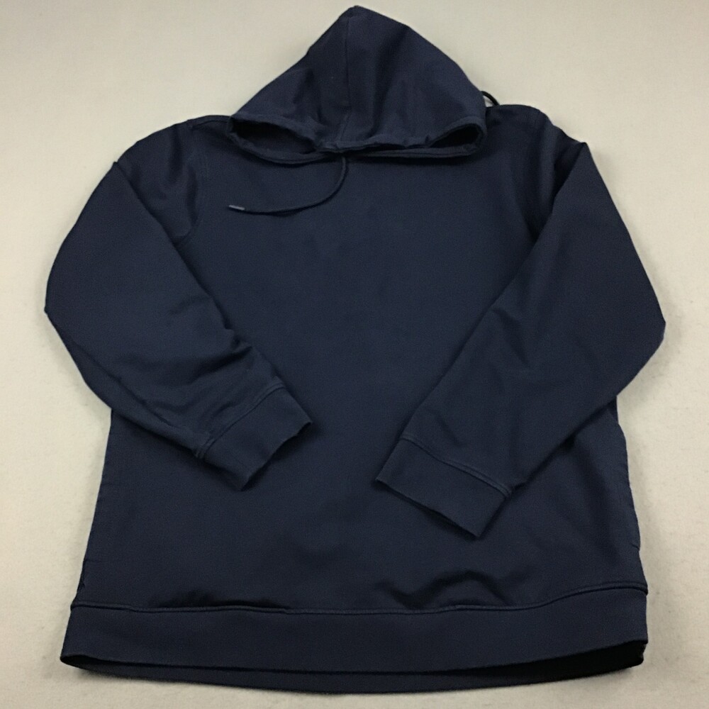 CUTS Hoodie Men 2XL Blue Classic Fit Pullover Knit Minimalist Sweatshirt XXL